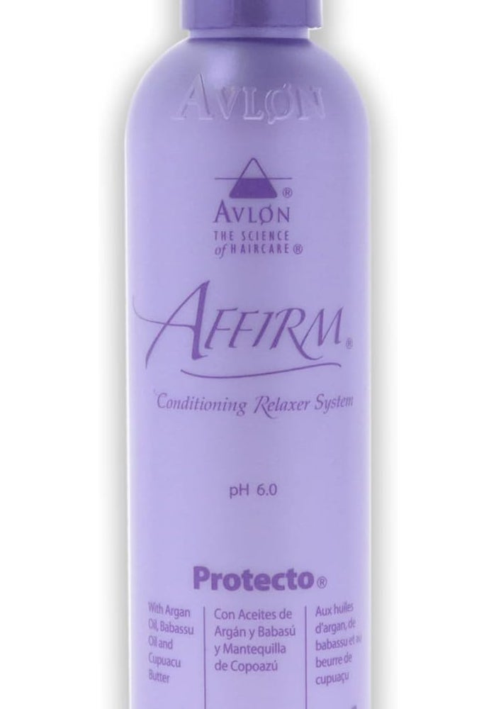 Avlon Hair Care Affirm Protecto Conditioning Relaxer System - 240ml (8 fl. oz) with Argan Oil, Babassu Oil, and Cupuacu Butter - Image 1